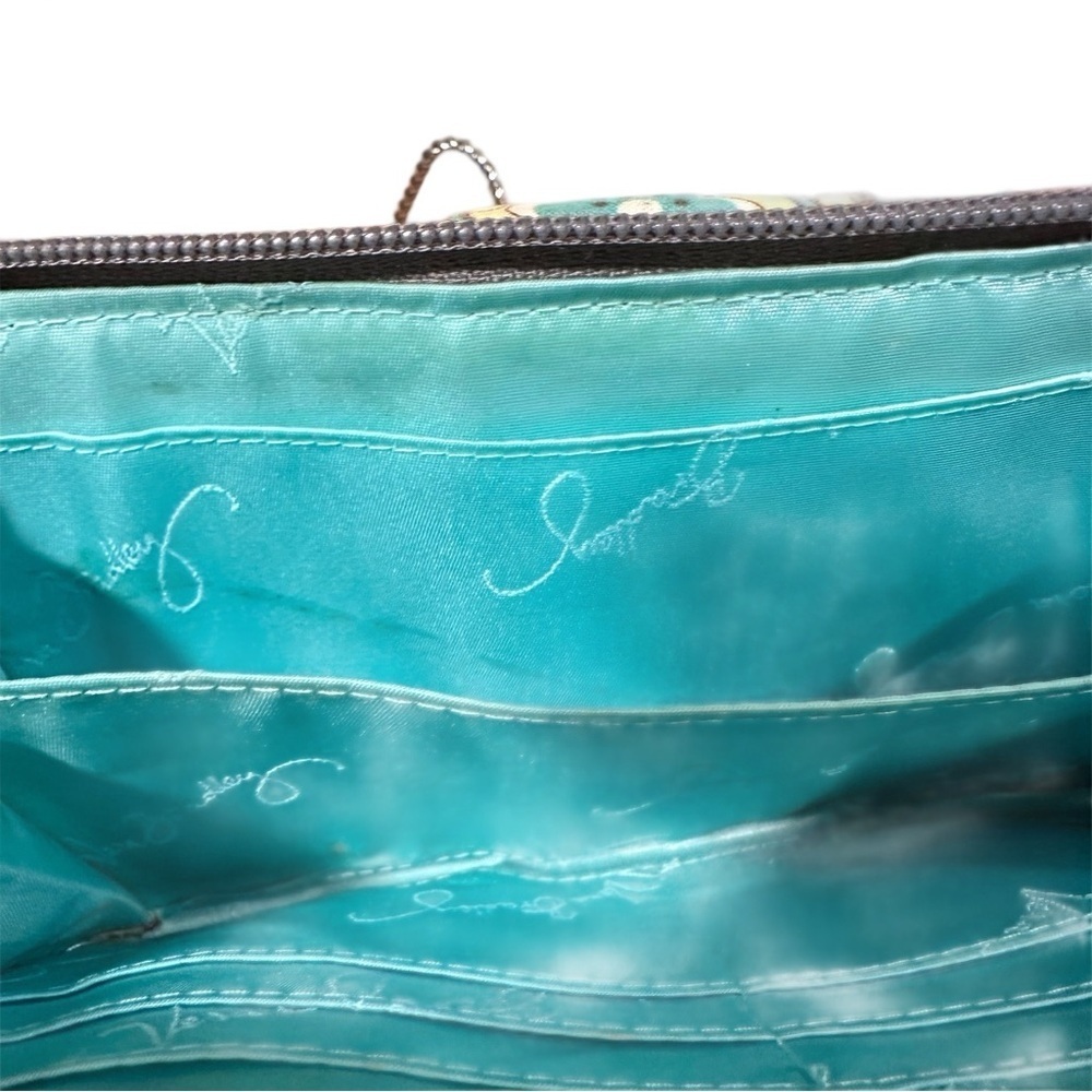 Vera Bradley Set in Lemon Parfait. Lg Tote Get Carried Away & Turn Lock Wallet. - Picture 14 of 15